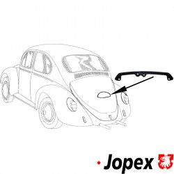 Gasket for license plate light, Brazil