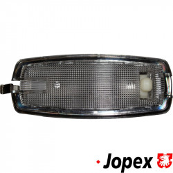 Interior light with chrome frame