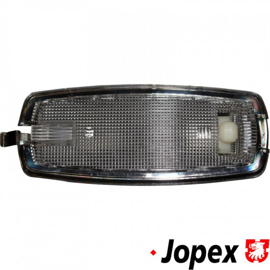 Interior light with chrome frame