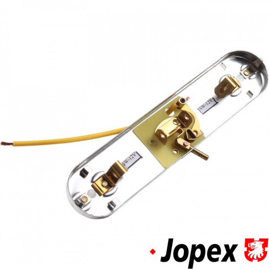 Interior light without bulb and glass