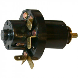 Switch for headlight with rheostat for dashboard lightning