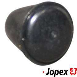 Knob for headlight and wiper, black