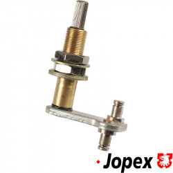 Wiper shaft with hardware, right