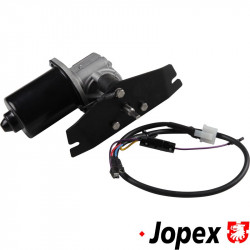 Wiper motor with mounting bracket, 12 V