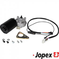 Wiper motor with mounting bracket, 12 V