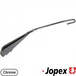 Wiper arm with bracket, chrome, right