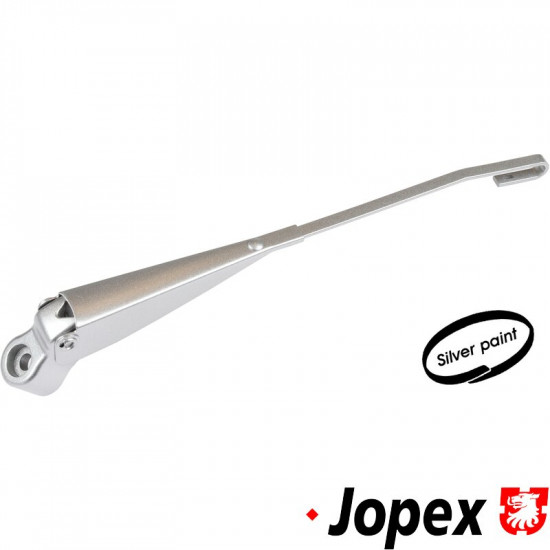 Wiper arm, front, left, silver