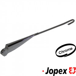 Wiper arm with bracket, chrome, right