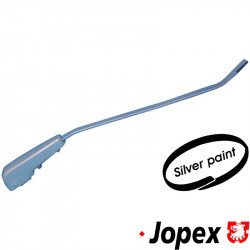 Wiper arm with bracket, silver, left/right