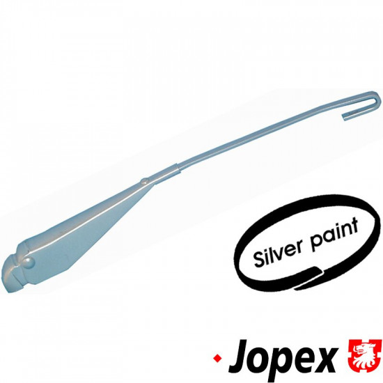Wiper arm with bracket, silver, left/right