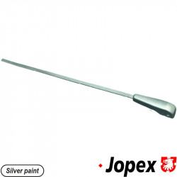 Wiper arm with bracket, silver, left/right