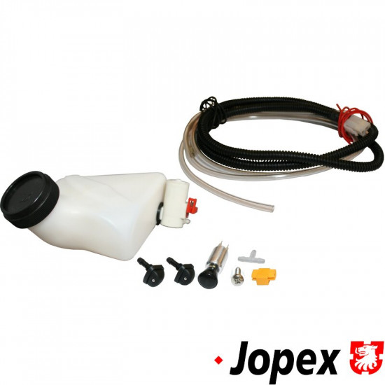 Electric washer tank kit with switch and hardware, 12 Volt