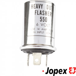 Relay, turn signal/emergency light, 6V, aftermarket