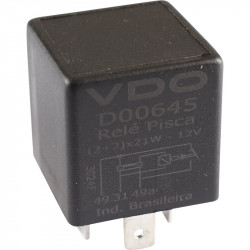 Relay for turn signal and emergency light, 12 Volt, 4x21 W