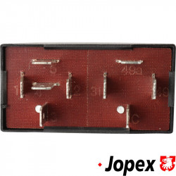 Relay for turn signal, 12 V, 9 poles