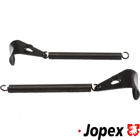 Battery clamp and spring set, 2 pieces