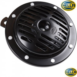 Horn set, 12 V, low tone 320 Hz, high tone 430 Hz, old Bosch design, with E-mark