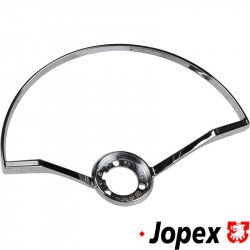 Horn ring, chrome plate finish