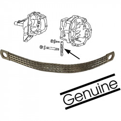 Earth strap, transaxle to chassis