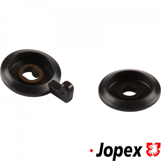 Knob set for Blaupunkt sound control, balance and bass/treble, black