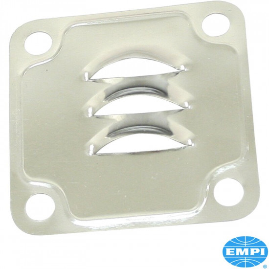 Deflector plate, gasket generator support