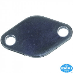 Block-off plate, dipstick hole. For mounting of a Type 3 engine