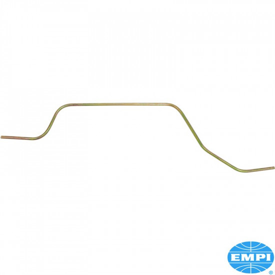 Fuel line, steel, 26"