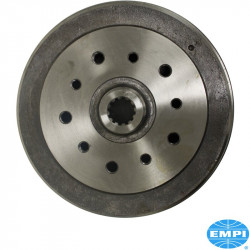 Brake drum, double drilled, 5x130 M14x1.5 and 5x4.75" 12 mm, rear