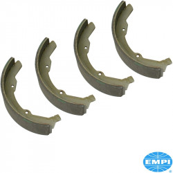 Brake shoe set with linings, front, 250x56 mm