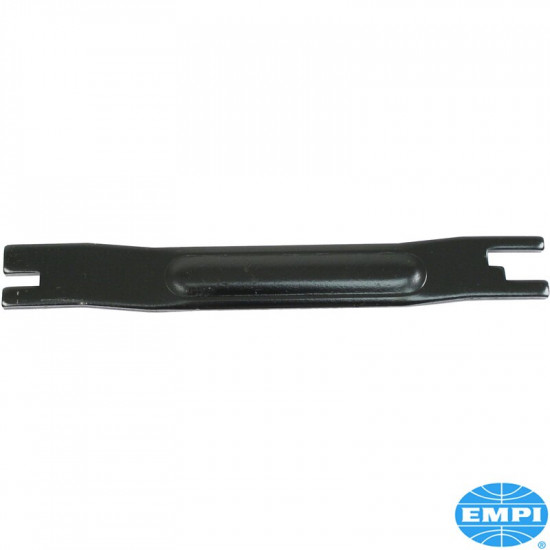 Push bar for parking brake