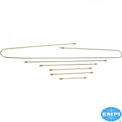 Brake line kit, 6 pieces