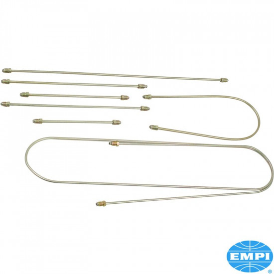 Brake line kit, 8 pieces