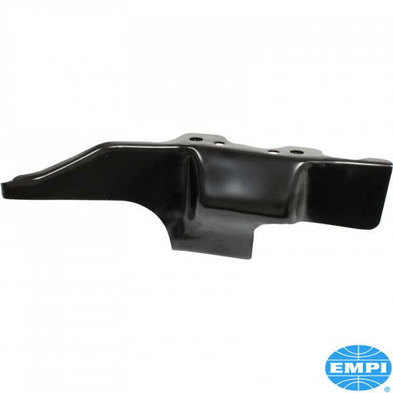 Air deflector plate, black, rear, right