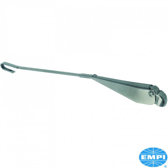 Wiper arm with bracket, silver, left/right