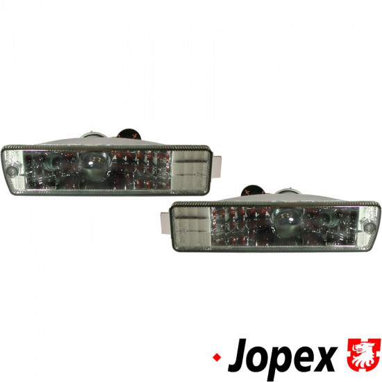 Turn signal light set, front, smoked, parking light, left/right