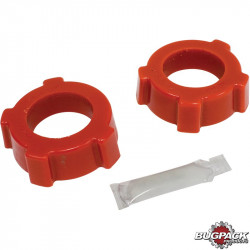 Bushing set for spring plate, knobby, urethane, inner diameter 1 7/8", 2 pcs.