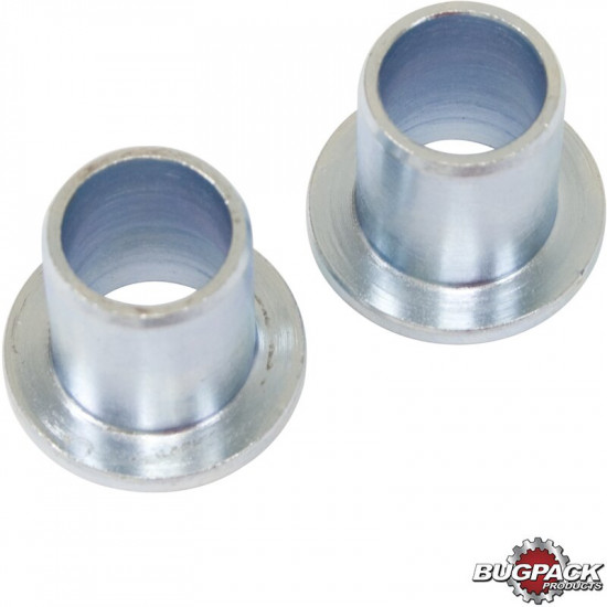 Tie rod relocation bushing kit. Requires drilling and the use of late model tie rod ends. Front-end alignment will be necessary, 2 pcs.