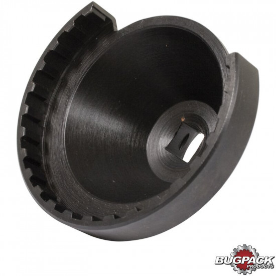 Pinion nut socket for removing and replacing the nut retaining the pinion bearing, Bugpack