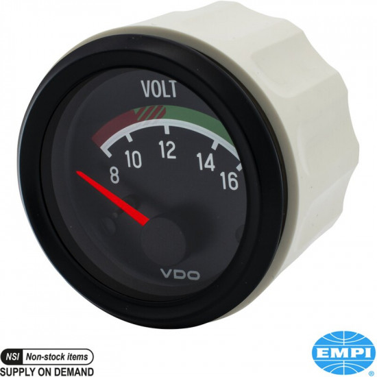 Voltmeter gauge, 8-16 Volt, VDO