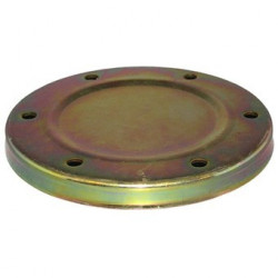 Oil strainer cover without oil drain hole