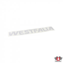 Westfalia sticker, black, for Pop-Up roof, 45x6.5 cm