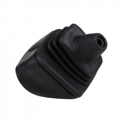 Boot for gear shift lever, black, Original,with the centre heater duct