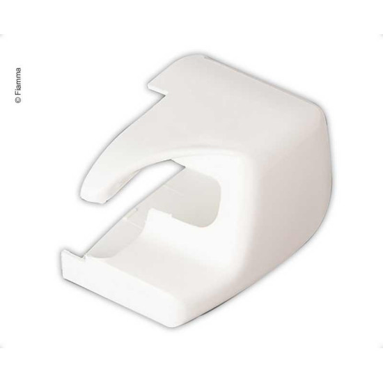 End cap right white for Fiamma awning F45 Plus & F50
