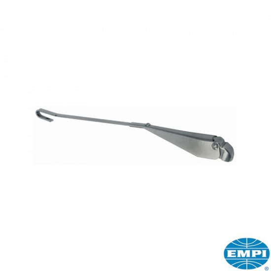 Wiper arm with bracket, silver, left/right