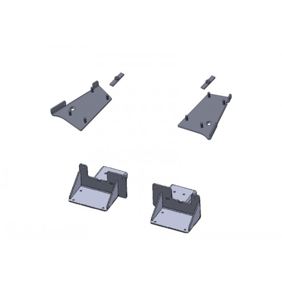 Adapter set for Autolift - Fiat Ducato X290 & identical with AdBlue, spare tire and tank