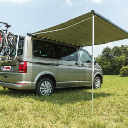 Roof awning Fiamma F40 Van 270 270 x 225 cm Fabric col. royal grey Housing col. deep black 