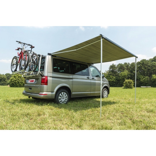 Roof awning Fiamma F40 Van 270 270 x 225 cm Fabric col. royal grey Housing col. deep black 