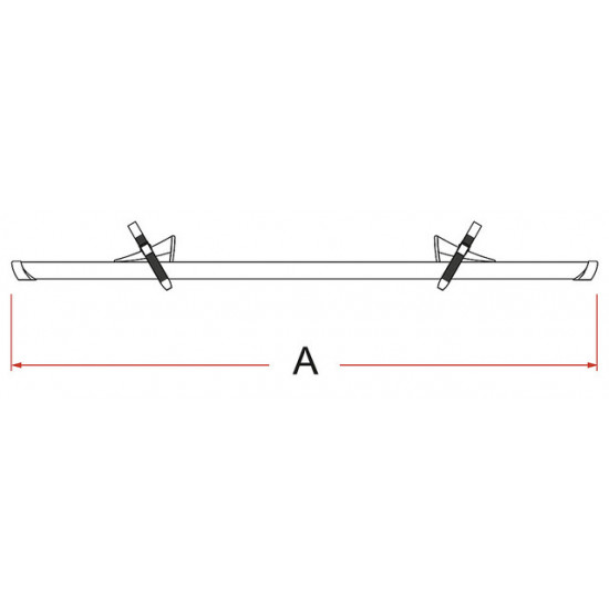 Fiamma bike rack Rail Premium length 128 cm Colour aluminium / silver Fiamma bike rack Rail Premium length 128 cm Colour aluminium / silver