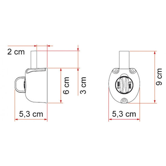FIAMMA Safe Door Guardian 2pcs FIAMMA Safe Door Guardian 2pcs