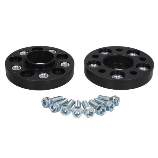 Wheel rim spacers - 2 pcs 5x112; thickness: 25mm; locating hole diameter: 66,5mm 